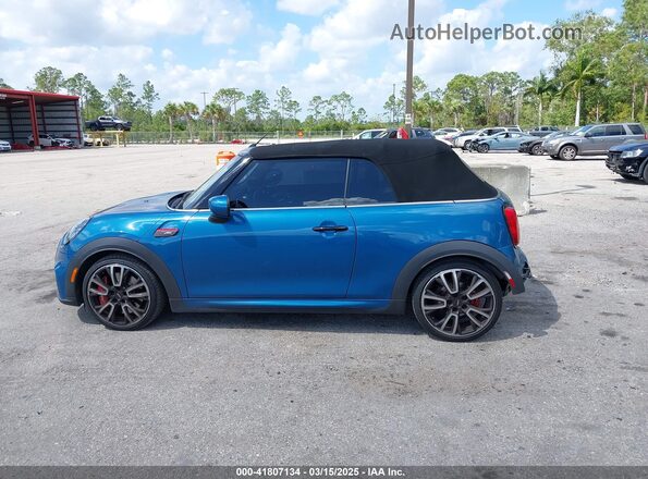 WMW63DL0XN3P15732 2022 MINI CONVERTIBLE Blue 360 interior view