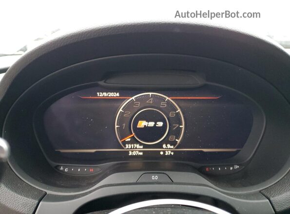 WUABWGFF6LA901855 2020 AUDI RS3 Серый Вид щитка приборов