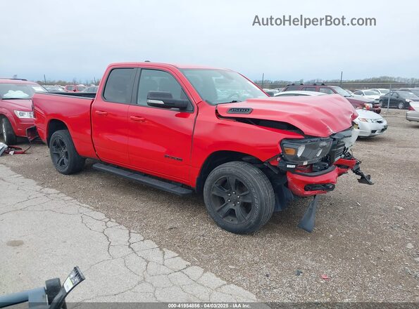 1C6SRFBT0MN540666 2021 RAM 1500 Red Front right