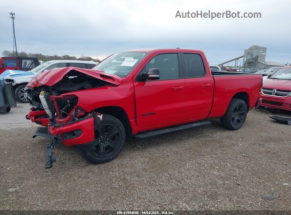 1C6SRFBT0MN540666 2021 RAM 1500 Red Front left