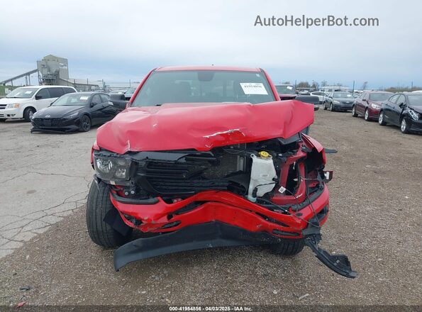 1C6SRFBT0MN540666 2021 RAM 1500 Red Rear interior view