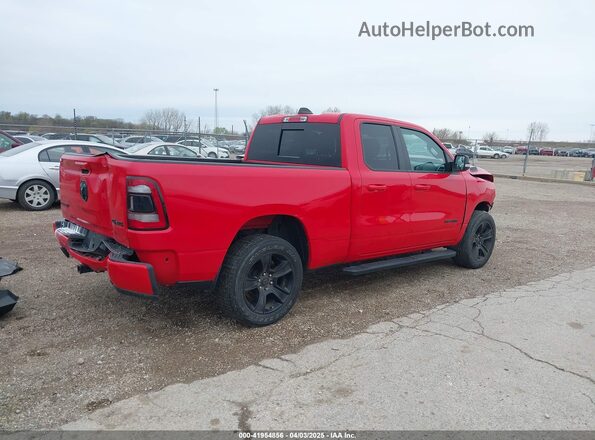 1C6SRFBT0MN540666 2021 RAM 1500 Red Rear right