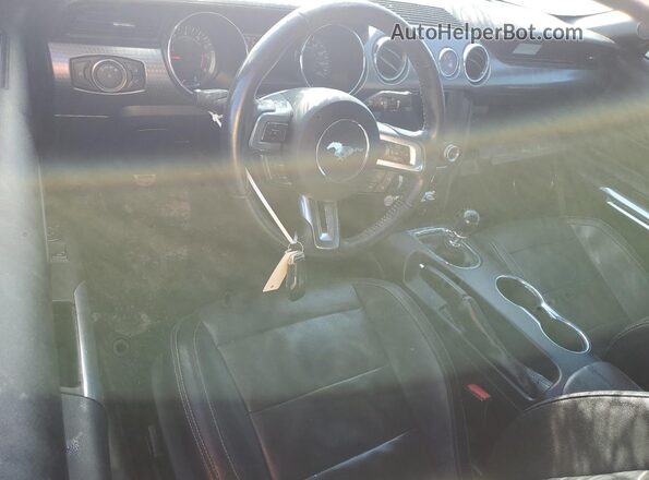1FA6P8CF3H5322060 2017 FORD MUSTANG Blue Widok deski rozdzielczej