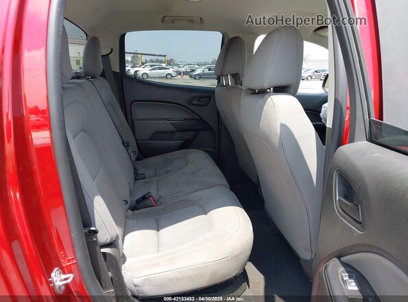1GCGSBEN8M1232810 2021 CHEVROLET COLORADO Red Widok naklejki z numerem VIN