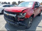 2021 Chevrolet Colorado 2wd  Short Box Wt Red vin: 1GCGSBEN8M1232810