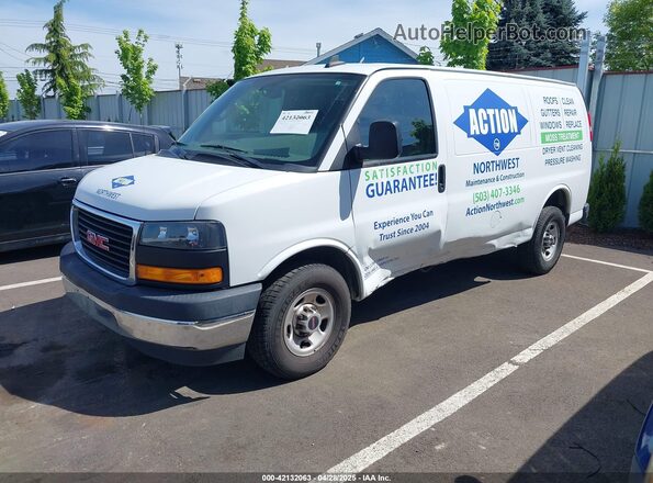 1GTW7AFG4K1347442 2019 GMC SAVANA 2500 White Front left
