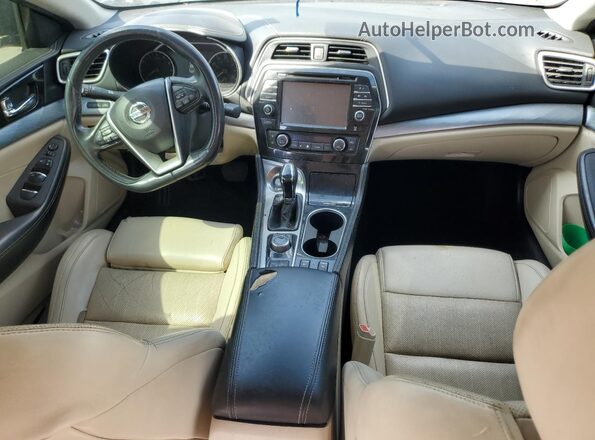 1N4AA6AP8HC370449 2017 NISSAN MAXIMA Black Вид панелі приладів