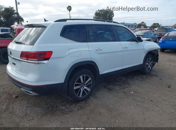 1V2DP2CA9MC534582 2021 VOLKSWAGEN ATLAS White Задня права чверть