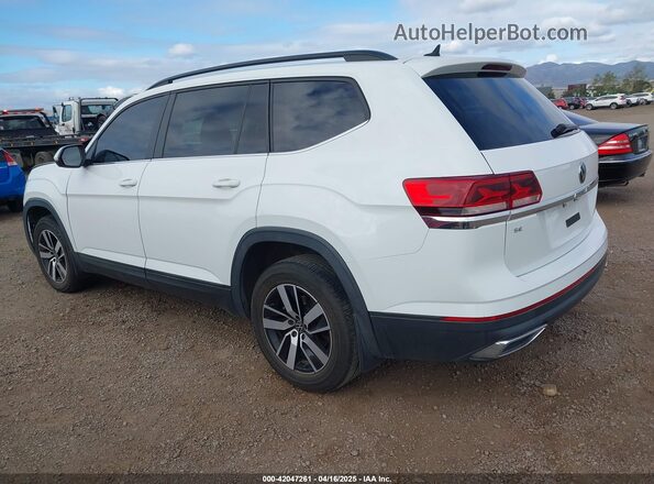 1V2DP2CA9MC534582 2021 VOLKSWAGEN ATLAS White Задня ліва чверть