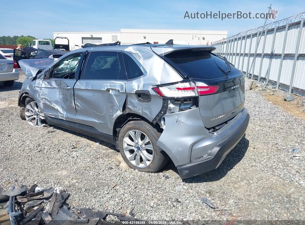 2FMPK3K96MBA00624 2021 FORD EDGE Silver უკანა მარცხენა
