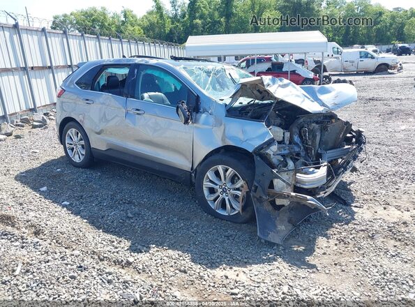 2FMPK3K96MBA00624 2021 FORD EDGE Silver წინა მარჯვენა