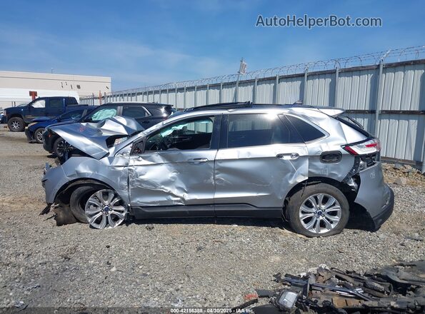 2FMPK3K96MBA00624 2021 FORD EDGE Silver სალონის 360-გრადუსიანი ხედი