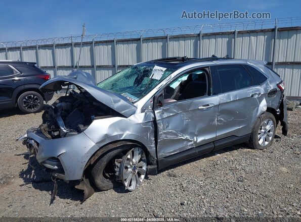 2FMPK3K96MBA00624 2021 FORD EDGE Silver წინა ხედი