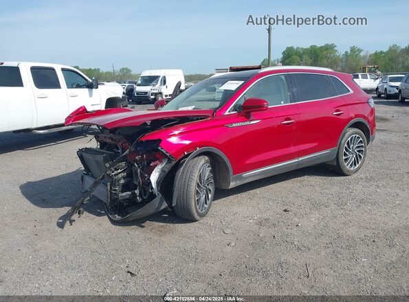 2LMPJ8KP0LBL27442 2020 LINCOLN NAUTILUS Red Vista tres cuartos delantera izquierda