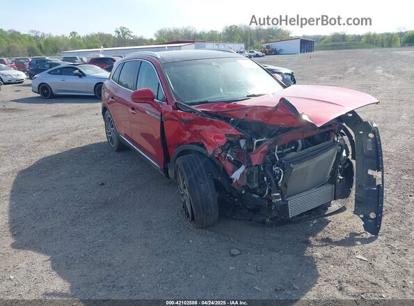 2LMPJ8KP0LBL27442 2020 LINCOLN NAUTILUS Red Delantero derecho