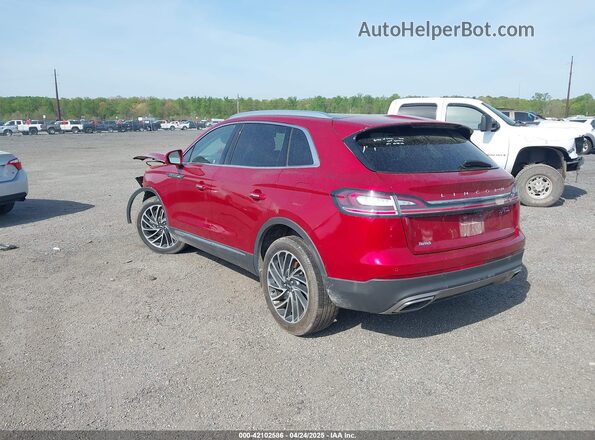 2LMPJ8KP0LBL27442 2020 LINCOLN NAUTILUS Red Trasero izquierdo