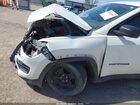 2021 Jeep Compass Sport Fwd White vin: 3C4NJCAB1MT560381