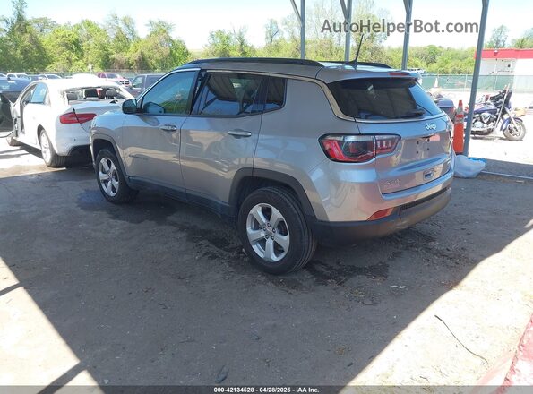 3C4NJDBB9MT514821 2021 JEEP COMPASS Gray Trasero izquierdo