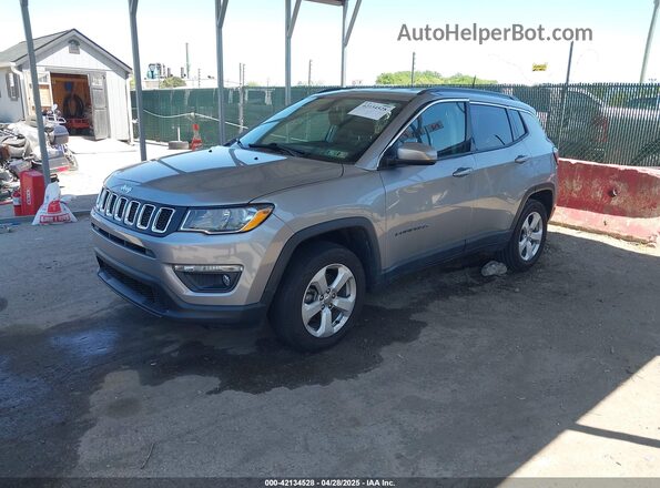 3C4NJDBB9MT514821 2021 JEEP COMPASS Gray Vista tres cuartos delantera izquierda