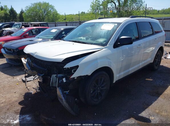 3C4PDCAB1LT262623 2020 DODGE JOURNEY White Передня ліва чверть