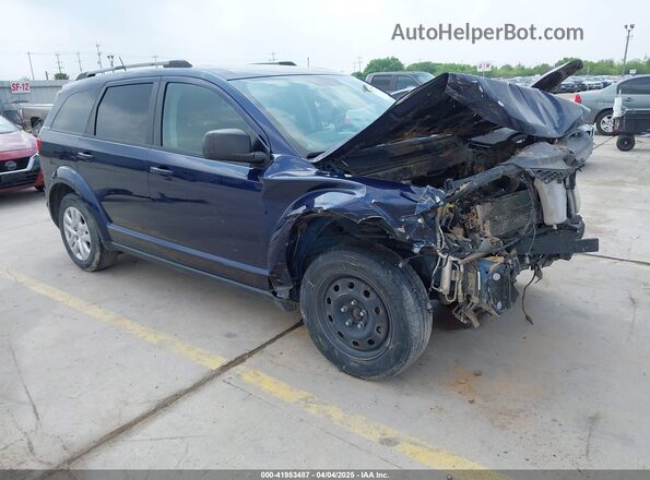3C4PDCAB5HT627103 2017 DODGE JOURNEY Синий Передняя правая четверть