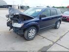 2017 Dodge Journey Se Синий vin: 3C4PDCAB5HT627103