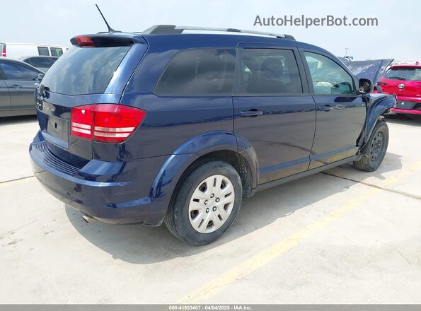 3C4PDCAB5HT627103 2017 DODGE JOURNEY Синий Задняя правая четверть