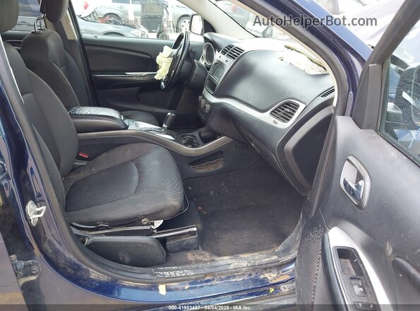 3C4PDCAB5HT627103 2017 DODGE JOURNEY Синий Вид салона спереди