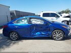 2022 Hyundai Accent Limited Blue vin: 3KPC34A68NE174699