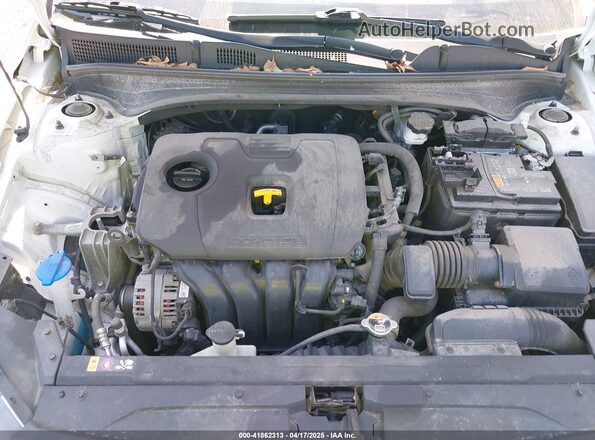 3KPF34AD5ME416567 2021 KIA FORTE White უკანა ხედი