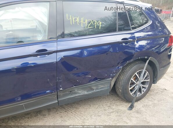 3VV0B7AX1MM151318 2021 VOLKSWAGEN TIGUAN Blue Vista frontal