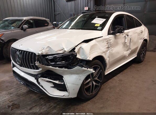 4JGFD6BB5RB018152 2024 MERCEDES-BENZ AMG GLE 53 COUPE Белый Передняя левая четверть