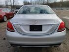 2017 Mercedes-benz C 300 4matic Silver vin: 55SWF4KBXHU198919