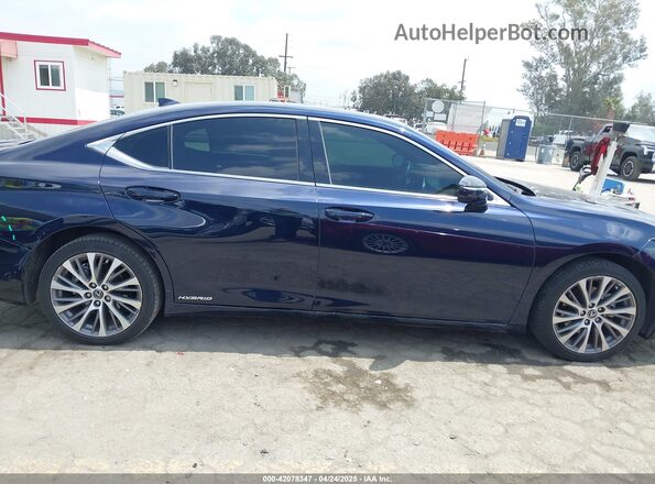 58AD21B10LU007636 2020 LEXUS ES 300H Синий Панорамный вид салона 360°