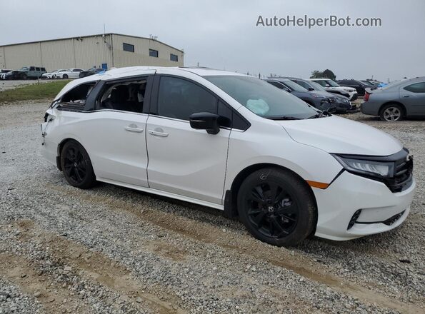 5FNRL6H72RB067314 2024 HONDA ODYSSEY Белый Передняя правая четверть