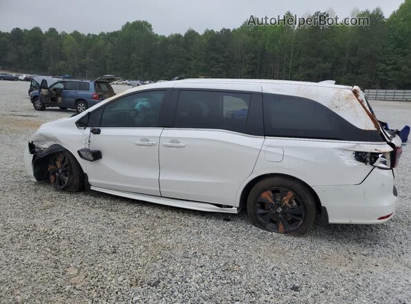 5FNRL6H72RB067314 2024 HONDA ODYSSEY Белый Задняя левая четверть
