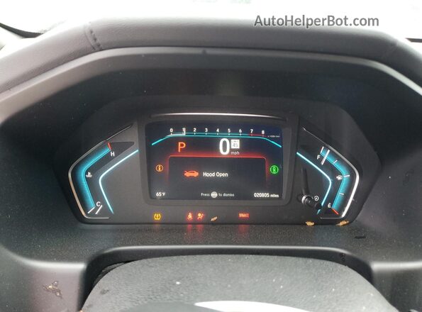 5FNRL6H72RB067314 2024 HONDA ODYSSEY Белый Вид щитка приборов