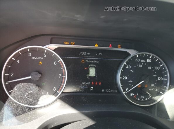 5N1AT3BA7MC792070 2021 NISSAN ROGUE Серебряный Вид щитка приборов