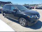2020 Nissan Pathfinder S 2wd Black vin: 5N1DR2AN3LC625293