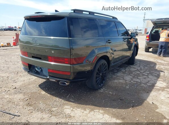 5NMP5DGLXRH025833 2024 HYUNDAI SANTA FE CALLIGRAPHY Зеленый Задняя правая четверть