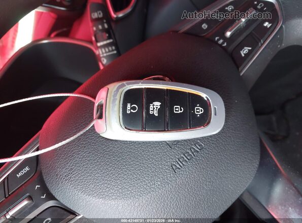 5NMS2DAJ6MH346559 2021 HYUNDAI SANTA FE Dark Blue Вид панели приборов