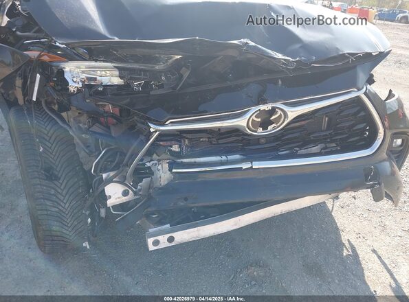 5TDFZRBH3MS133216 2021 TOYOTA HIGHLANDER Black Դիմացի տեսք