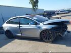 2024 Tesla Model X Plaid Tri Motor All-wheel Drive Silver vin: 7SAXCBE66RF458402