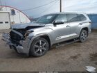 2023 Toyota Sequoia Capstone Silver vin: 7SVAAABA2PX006872