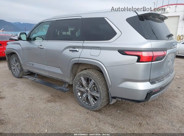 7SVAAABA2PX006872 2023 TOYOTA SEQUOIA Silver Задня ліва чверть