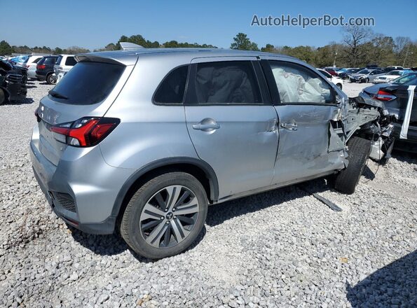 JA4APVAU6MU019482 2021 MITSUBISHI OUTLANDER Серебряный Задняя правая четверть