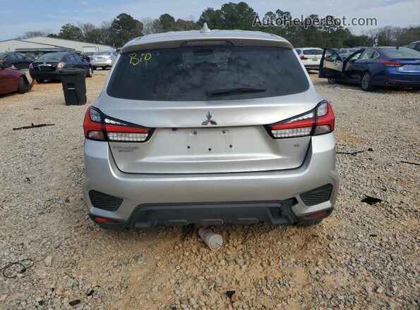 JA4APVAU6MU019482 2021 MITSUBISHI OUTLANDER Серебряный Вид сзади