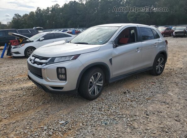 JA4APVAU6MU019482 2021 MITSUBISHI OUTLANDER Серебряный Передняя левая четверть