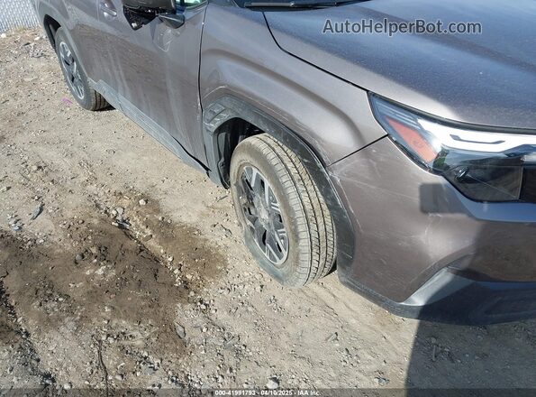 JF2SLDDC7SH521573 2025 SUBARU FORESTER Brown Вид спереду
