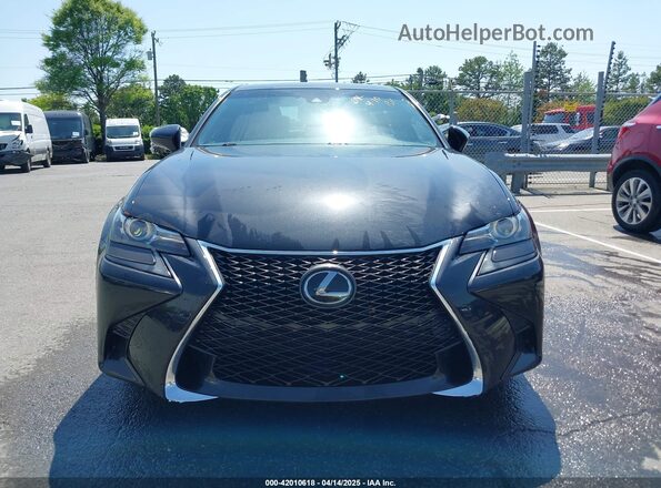 JTHBZ1BL2GA002265 2016 LEXUS GS 350 Black Vista del cuadro de instrumentos